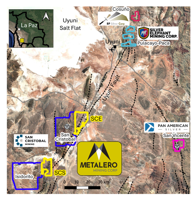 Metalero Acquires Bolivian Concessions Next to Large Silver Producer
